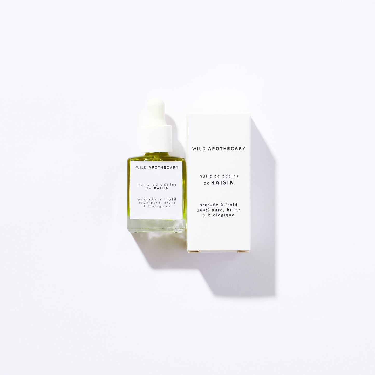 Huile de pépins de raisin biologique pressée à froid