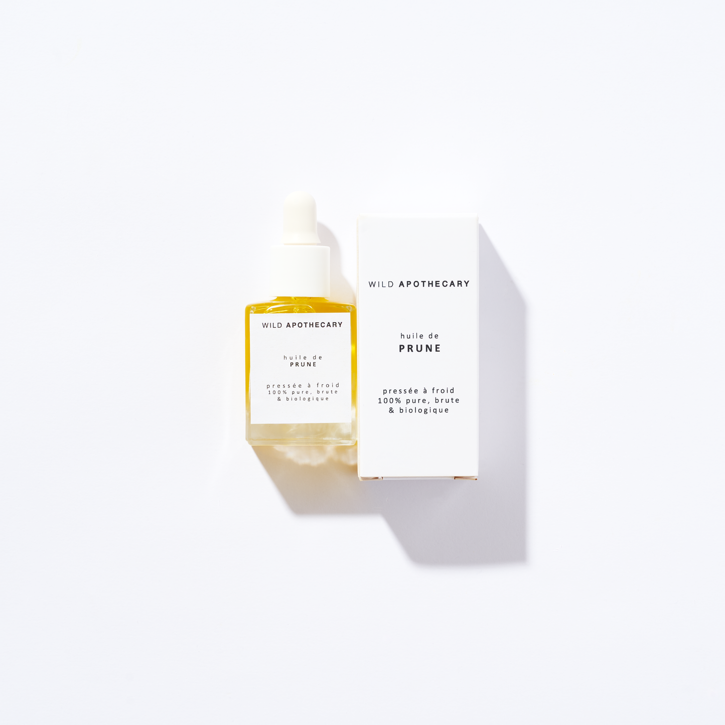 Huile de prune biologique pressée à froid