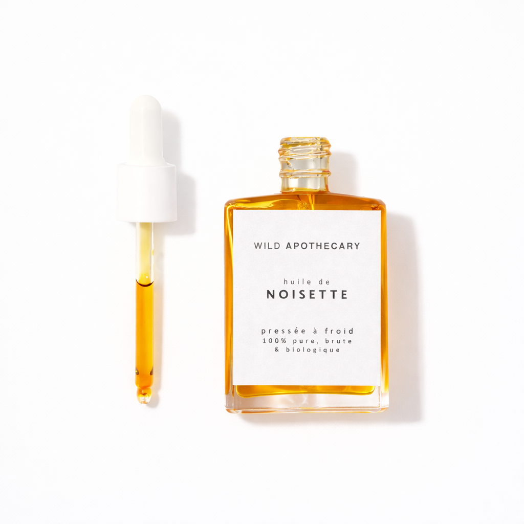 Huile de noisette biologique pressée à froid