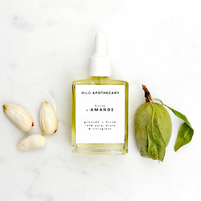 1 mini huile d'amande biologique Wild Apothecary OFFERTE dès 75€ d'achats