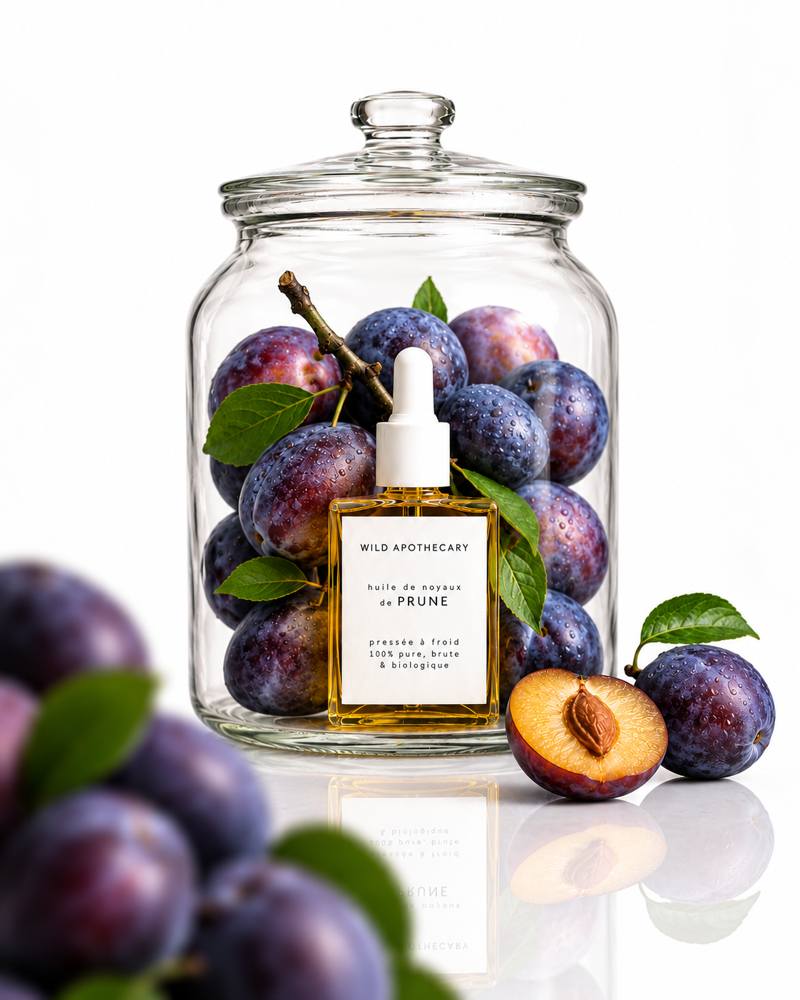 Tout est dans l'amandon de prune