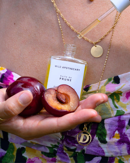 Rituel anti-âge biologique à l'huile de prune